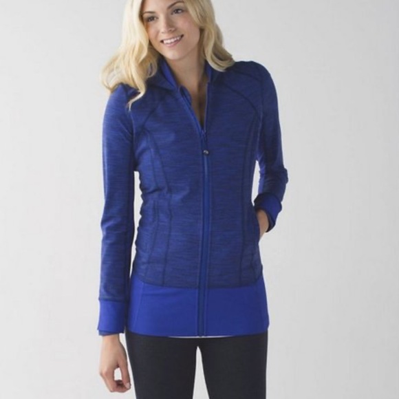 Lululemon Daily Practise Jacket Sapphire Space Dye - Picture 4 of 10
